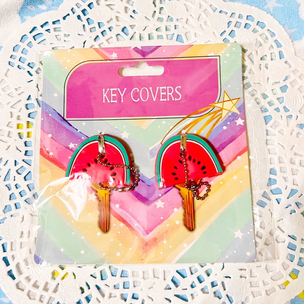 Watermelon  Keys Key Covers Keychains
